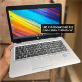 HP Elitebook 840 G3 – i5 6th Gen – 8 GB RAM – 256 GB SSD – 14″