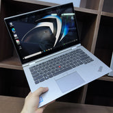 Lenovo - ThinkPad X1 Yoga Gen 8 2-in-1 14" Touch-Screen Laptop (Silver) - Intel Core i5 with 8GB Memory - 256GB SSD